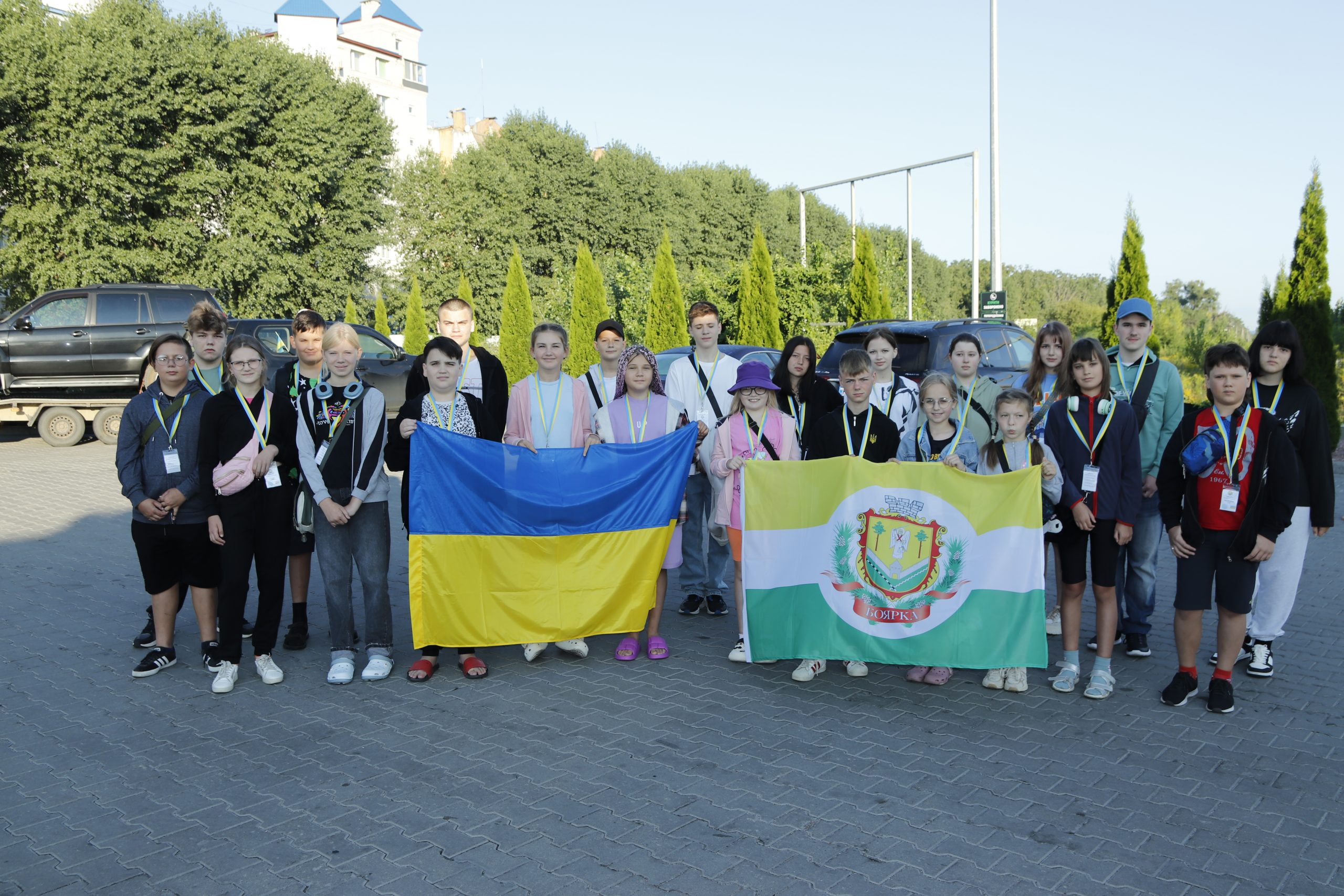 31 липня на відпочинок до Латвії вирушила група з Боярської громади у складі 25 дітей у супроводі 5 дорослих