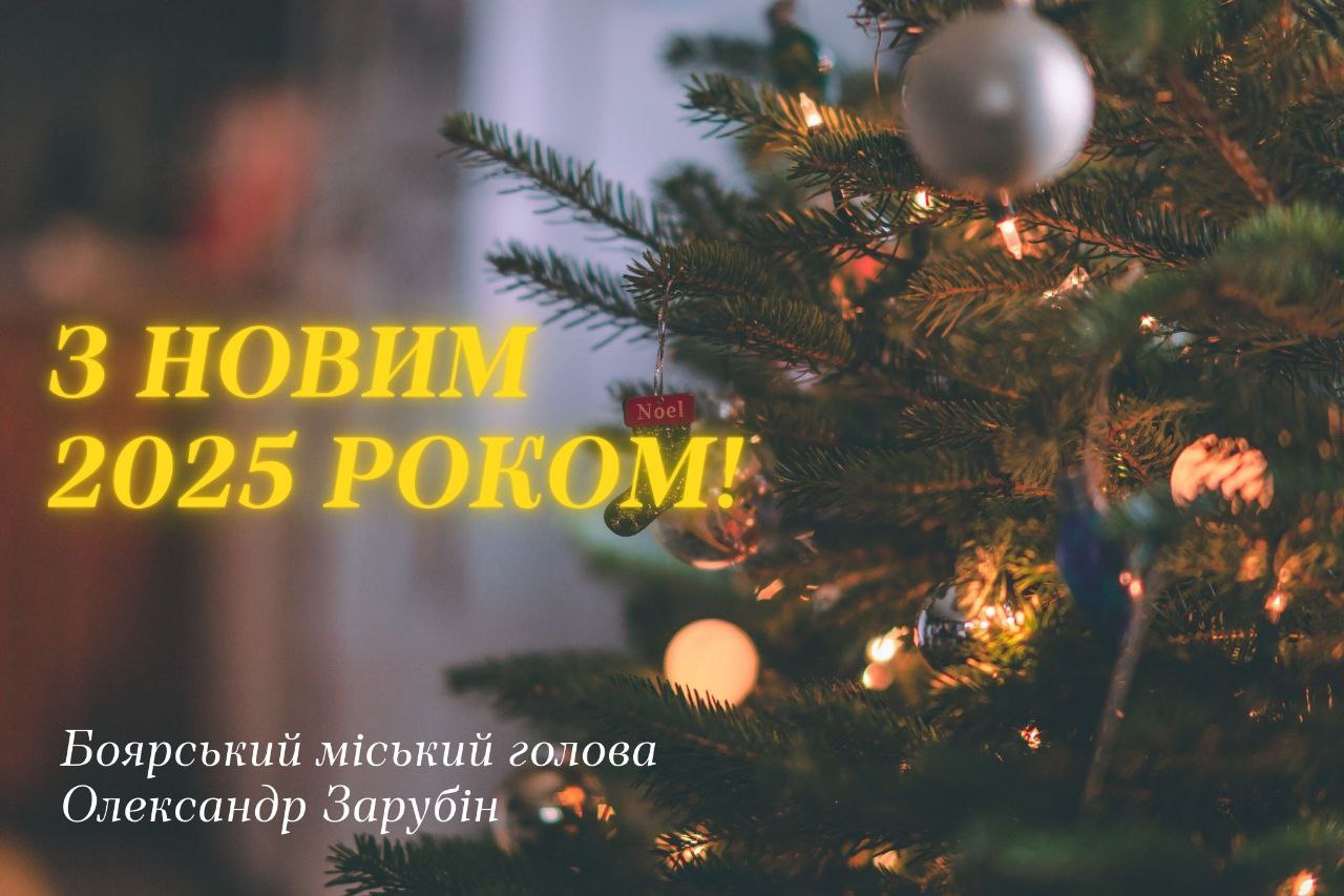 Вітаю з Новим 2025 роком!